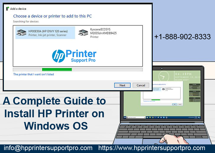 A Complete Guide to Install HP Printer on Windows OS