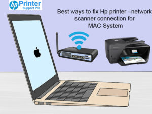 network scanner connection for MAC system