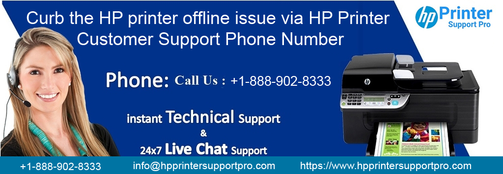 Curb the HP printer offline issue via HP Printer Customer Support Number