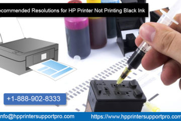 Recommended Resolutions for HP Printer Not Printing Black Ink