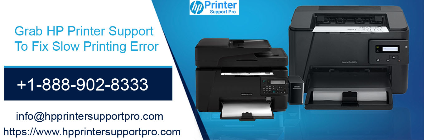 Grab HP Printer Support To Fix Slow Printing Error