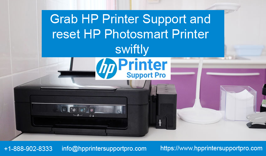 Grab HP Printer Support And Reset HP Photosmart Printer Swiftly
