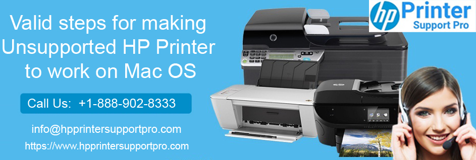 Valid steps for making unsupported HP printer to work on Mac Os