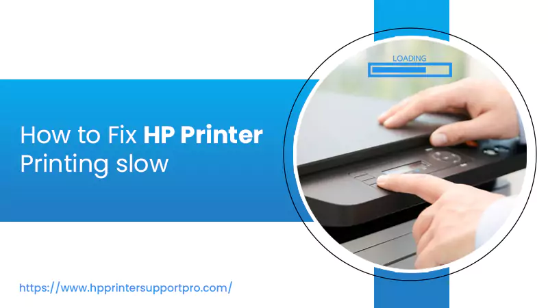 HP Printer Printing slow