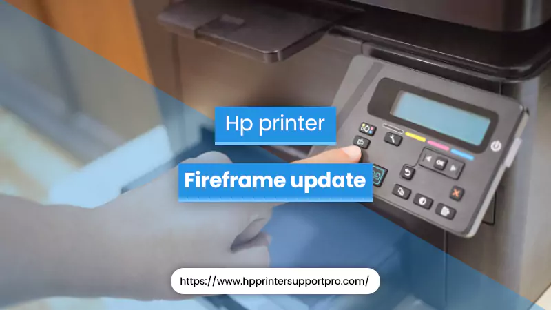 HP Printer firmware update