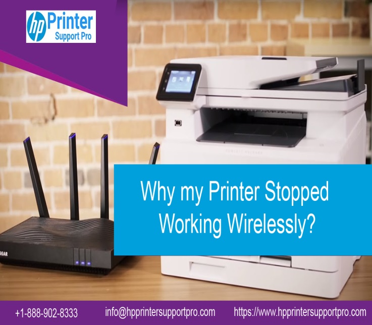 Why My HP Printer Stopped Working Wirelessly?