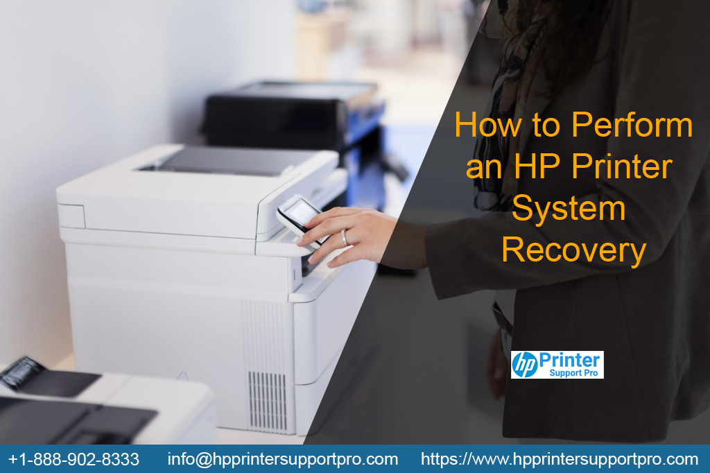How to perform an HP printer System Recovery