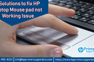 fix HP laptop mouse pad not working issue