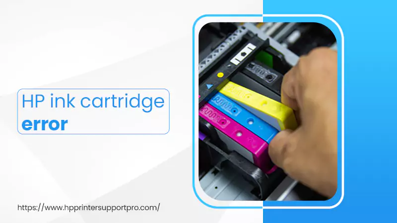 HP ink cartridge error