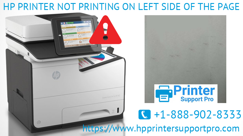 How to fix HP Printer Not Printing on Left Side of the Page?