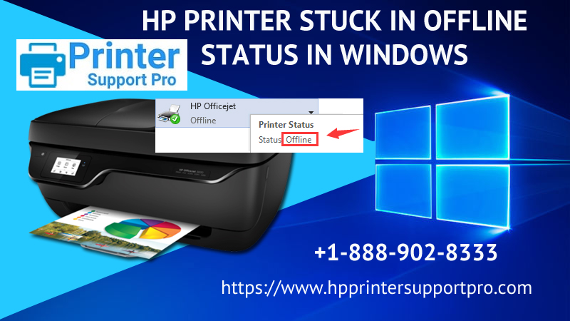 HP Printer Stuck in Offline Status in Windows