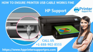 How to Ensure Printer USB Cable Works Fine? - HP Printer Support