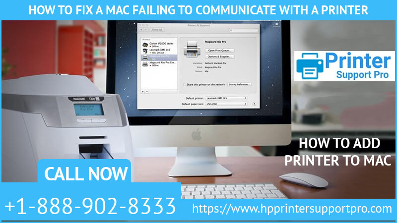 How To Get Rid of a Mac Failing To Communicate with a HP Printer?