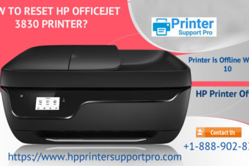 How to Reset HP Officejet 3830 Printer?