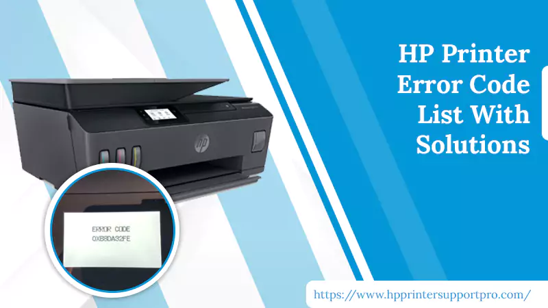 The Full HP Printer Error Code List With Solutions