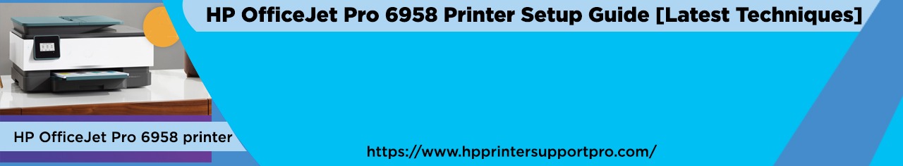 HP OfficeJet Pro 6958 Printer
