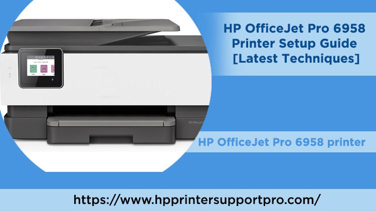 HP OfficeJet Pro 6958 Printer 
