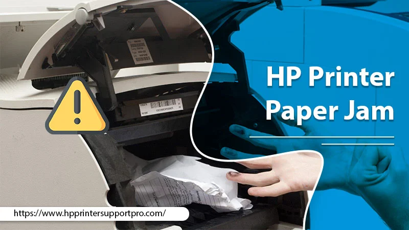 How to troubleshoot HP printer paper jam error?