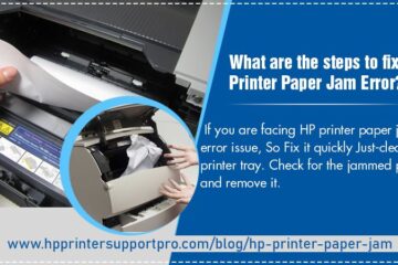HP printer paper jam